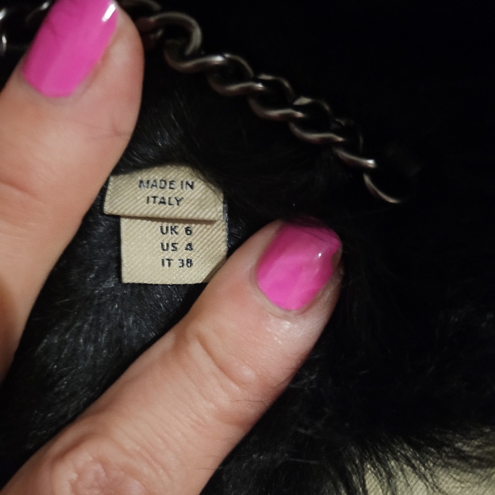 BURBERRY DOUBLE BREASTED SHEARLING TRENCHCOAT - Picture 12 of 12